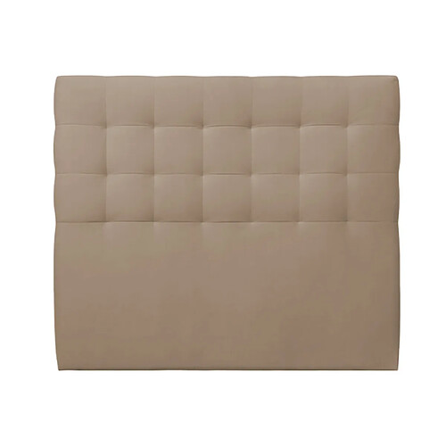 Tête de Lit Carrée Milano Taupe 120 x 200 cm Hauteur 120 cm Indream