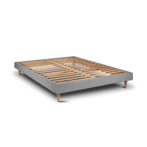 Cadre de Lit Milano Ash 190 x 90 cm Hauteur 30 cm Indream