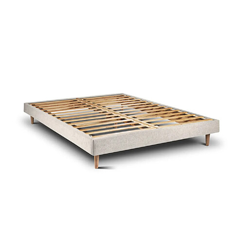 Cadre de Lit Tribu Pearl 200 x 90 cm Hauteur 30 cm Indream
