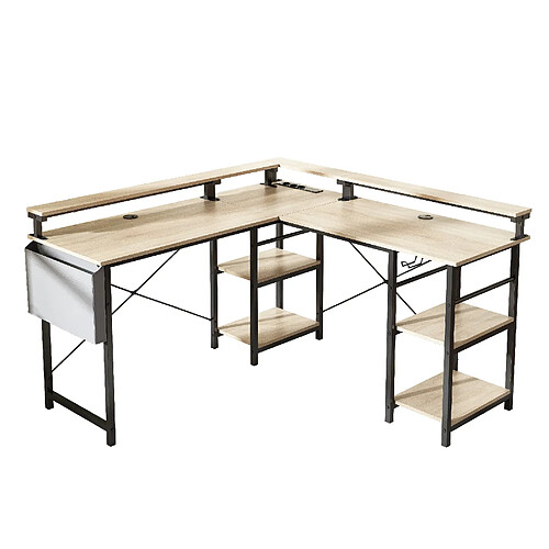 ByteLike Bureau d'angle en L réversible gauche/droite