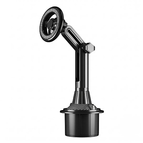 Avizar Support Voiture Magnétique pour Smartphone sur Porte-Gobelet Rotative 360° Noir