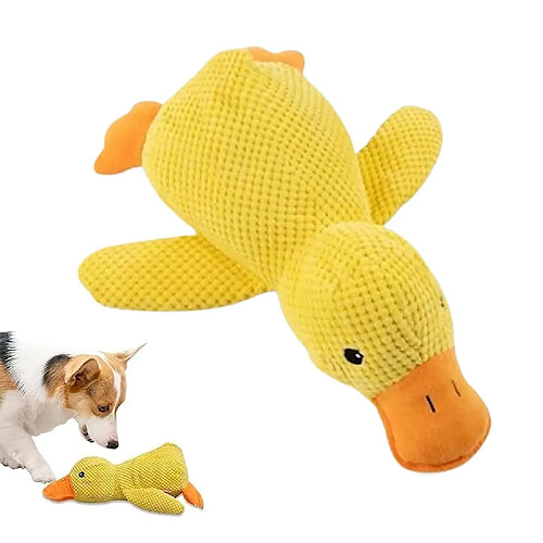 Canard Anti-Stress pour Chien, Jouet Couineur pour Chien, Indestructible, Interactif, Canar