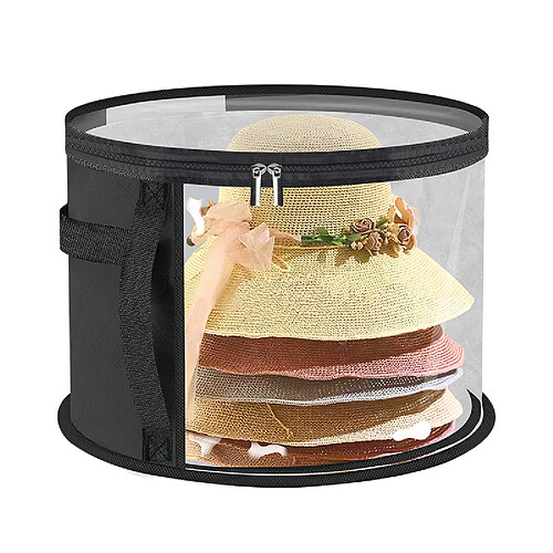 INF Sac de rangement pliable pour chapeaux avec poignée