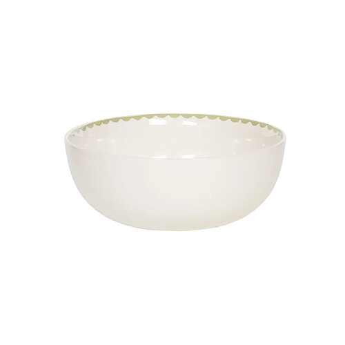 Table Passion Saladier vert Tamara 24 cm
