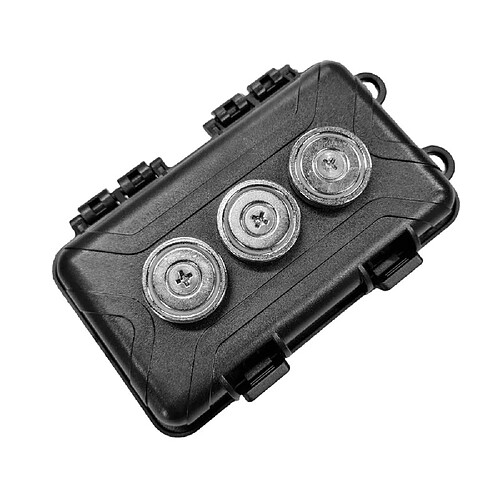 INF Boîte Magnétique Cachée pour Clés de Voiture - Coffre-fort ABS Résistant aux Intempéries a