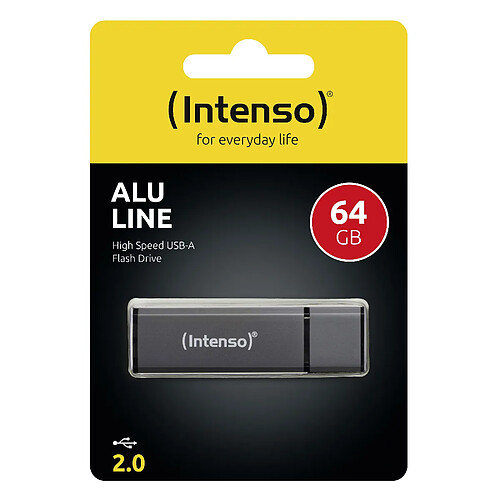 Intenso Alu Line 64 Go Anthracite