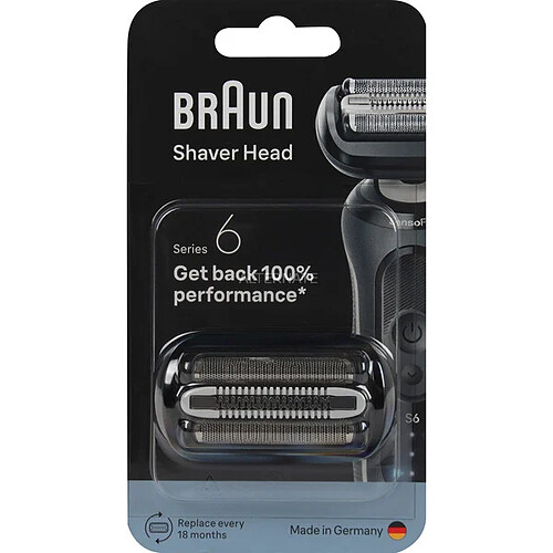 Braun tête de rasoir 64B - Noir