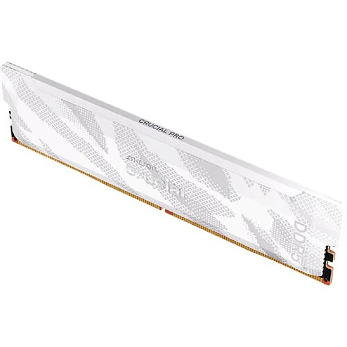 Crucial Pro OC 32 Go (2x16 Go) DDR5 6400 MHz CL38 Blanc
