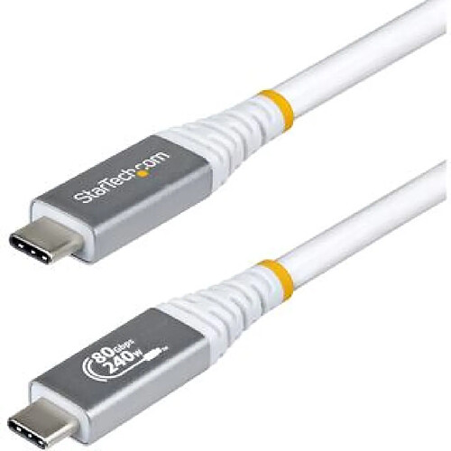StarTech.com Câble USB4 1.5m certifié USB-IF USB-C