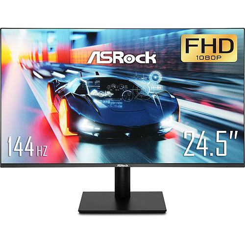 ASRock Challenger CL25FFB Moniteur 24,5" IPS Full HD 144Hz 1ms MPRT