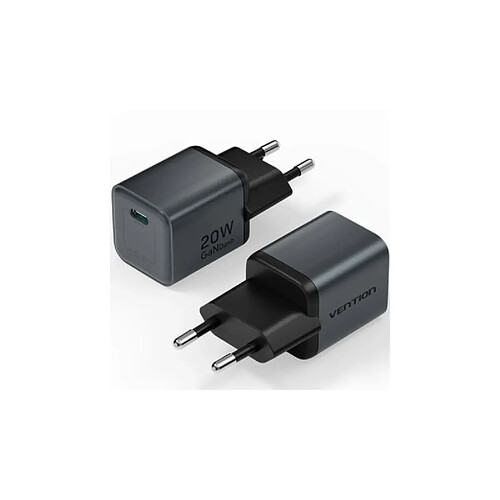 Vention 20W GaN Chargeur Mural USB-C