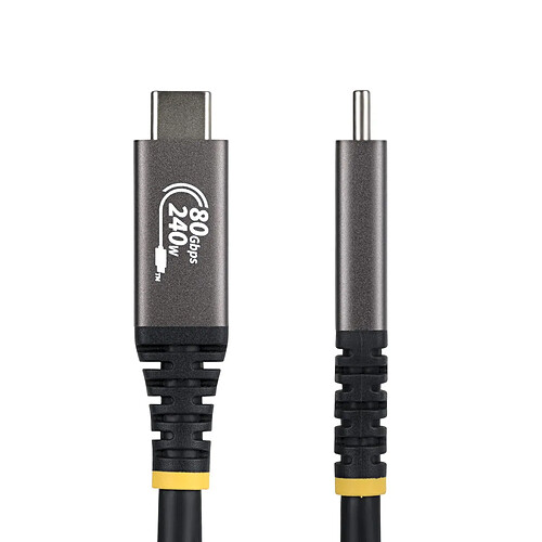 Startech.com Câble USB-C vers USB-C - Noir