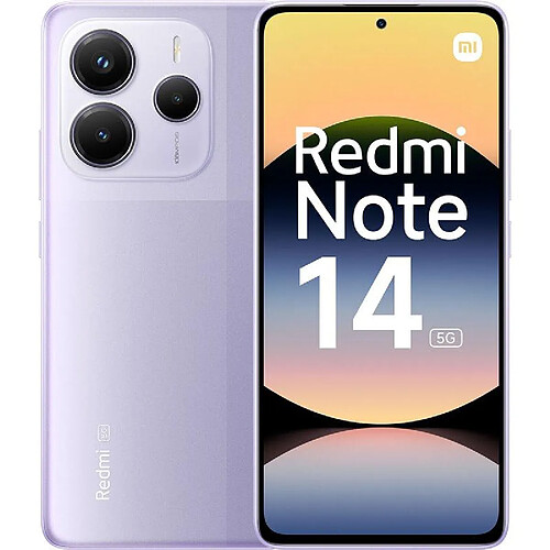 Xiaomi Redmi Note 14 5G 6 Go 128 Go Lavande Violet