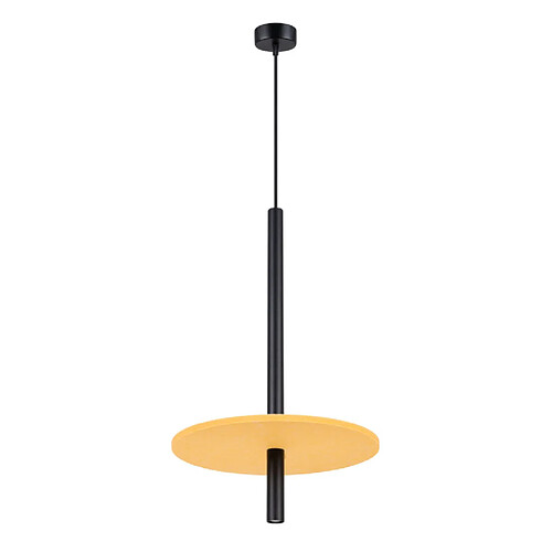 Sollux Lampe suspendue FELTRO 1 noir/jaune