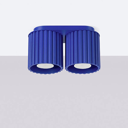 Sollux Plafonnier AURA 2 ultramarine GU10