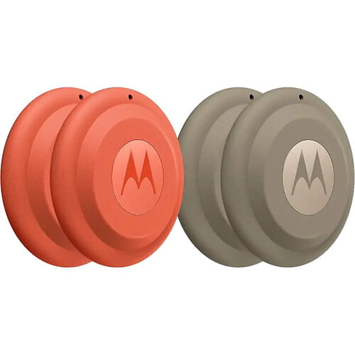 Motorola moto tag 2 lot de 4 (2x Laurel Oak / 2x Arabesque)