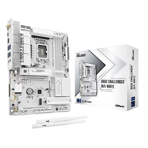 ASRock B860 Challenger WiFi White