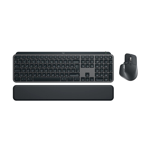 Logitech pack clavier souris sans fil - Gris