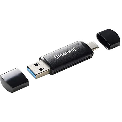 Intenso Flex Line 64 Go Clé USB USB-C et USB-A 3.2 Gen 1 Noir