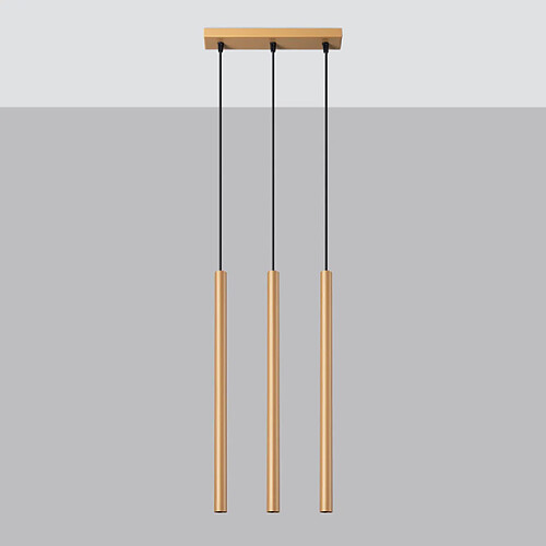 Sollux Lampe suspendue Noraaeen 3L or