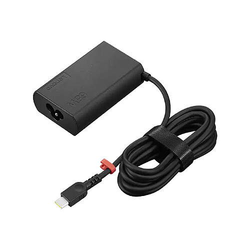 Lenovo 4X21R04793 adaptateur de puissance & onduleur 65 W Noir