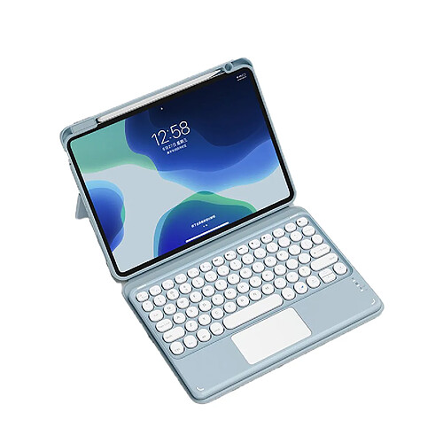 INF Étui avec clavier Bluetooth amovible pour iPad Blue iPad 10 (2022)
