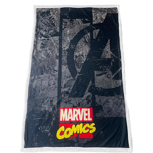 LYO Plaid sherpa Marvel Avenger – Noir