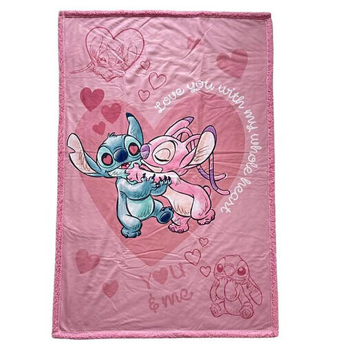 Lyo Plaid polaire – Rose
