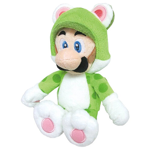 Sanei peluche Luigi chat - Vert