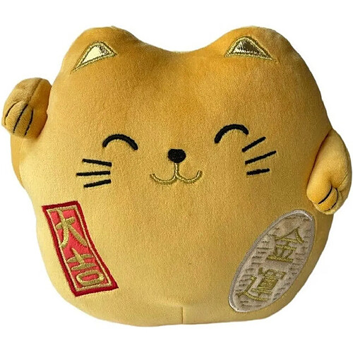 Lyo peluche Maneki Neko – Jaune