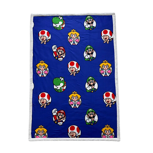Lyo plaid polaire flanelle - Bleu