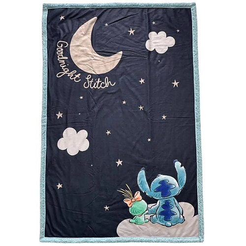 Lyo plaid sherpa - Bleu foncé