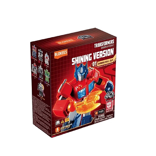 Blokees Blind box Transformers Shinning Version 01 Shining Roll Out
