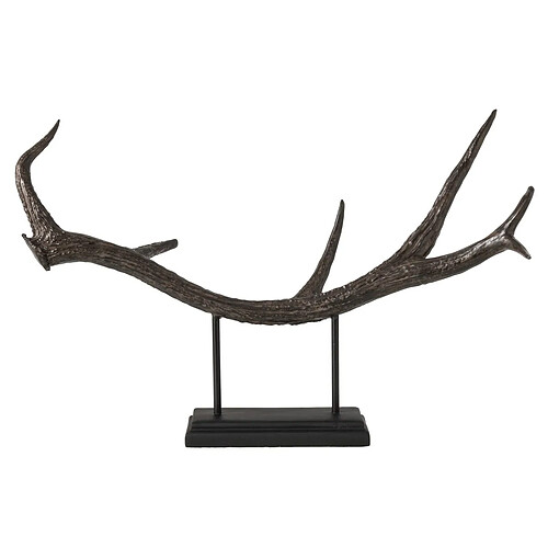 Paris Prix Bois de Cerf Déco Aurel 60cm Noir
