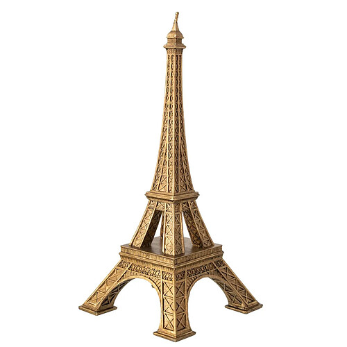 Paris Prix Tour Eiffel Déco en Résine Hilda 56cm Doré