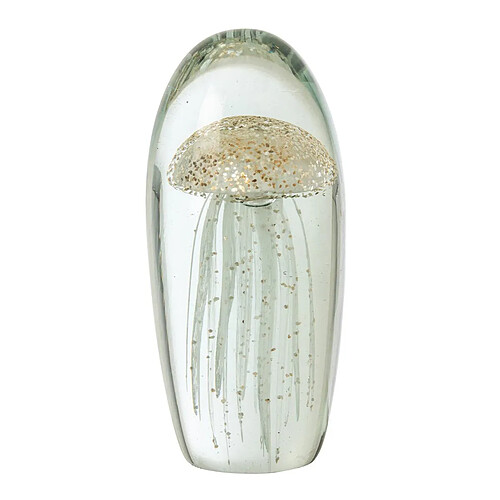 Paris Prix Presse-Papier Méduse en Verre Esther 21cm Blanc