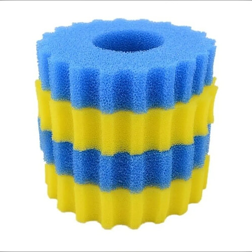 INF Mousse de remplacement PU pour filtres pressurisés CPF-2500/3500 - Lot de 4, média filtran