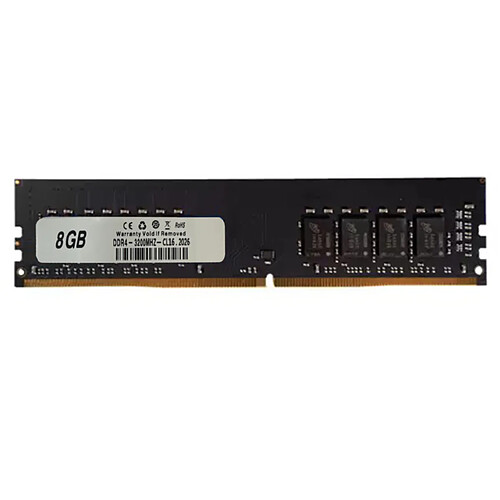 Simple Barrette Mémoire RAM DDR4 3200 MHz CL16 8Go DIMM pour Ordinateur Fixe PC Bureau