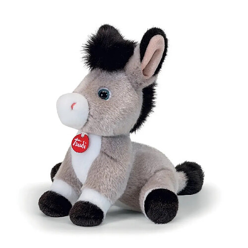 Trudi Peluche Cesar l ane gris taille S