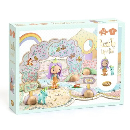 Puzzl Up Lily et Polo - Tinyly - Djeco