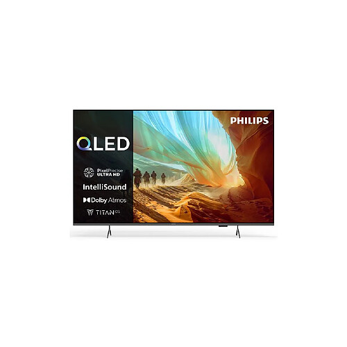Philips 65PQS7801/12 - TV QLED 4K 65 pouces - Titan OS - Noir