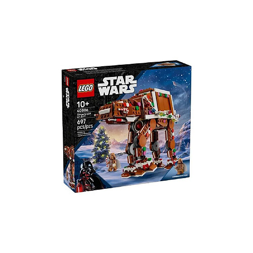LEGO Star Wars 40806 AT-AT façon pain d’épices - 697 pièces - Minifigurine Dark Vador