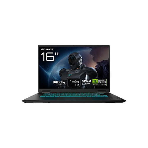 GIGABYTE Gaming A16 3WH - 16” IPS 165 Hz - Ryzen 7 - RTX 5070 - 16 Go - 1 To SSD - Noir