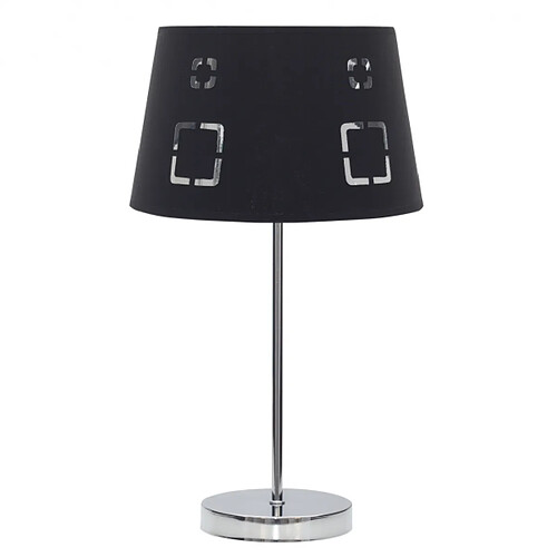 FABRILAMP Lampe a poser Celaya E14 negro 43 x 25 x 25 cm
