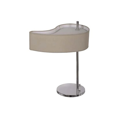 FABRILAMP Lampe a poser Ying-Yang E14 noir 16 x 36 x 36 cm