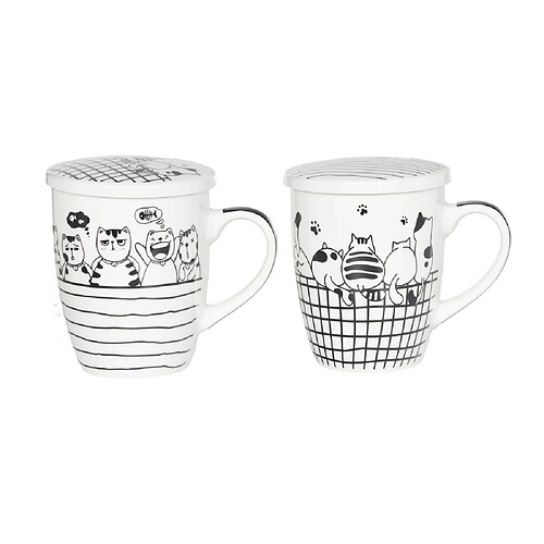 Trend Up Coffret Tisanière avec filtre Pacha 36 cl (1 modèle aléatoire)