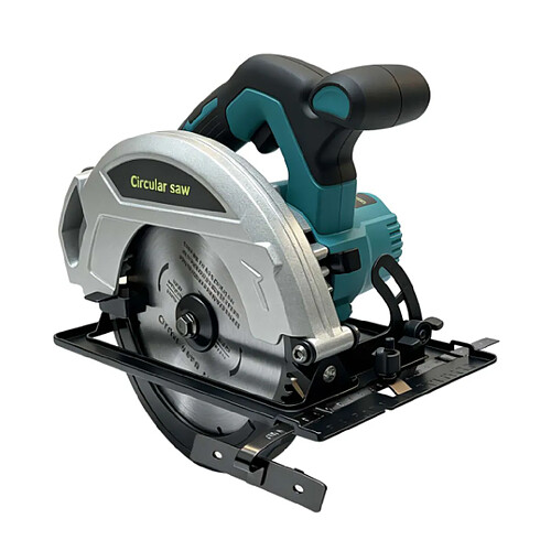 Generic Home Scie Circulaire sans Fil 21V 1200W, Lame 185mm Profondeur 60mm
