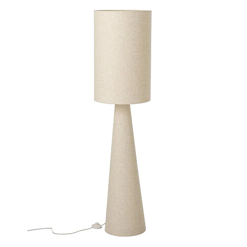Paris Prix Lampadaire Effet Lin Tona 140cm Beige