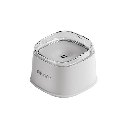 INF Gamelle d'eau flottante pour animaux – Design anti-éclaboussures surélevé, 2000ml, large o