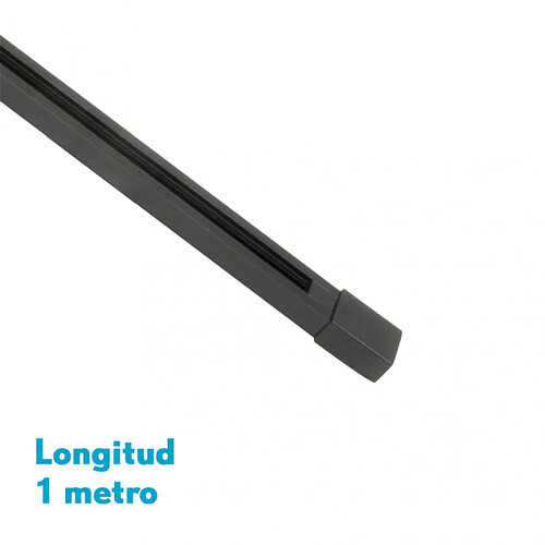 Rail pour spots FABRILAMP PINDAL monophasé 1 m noir